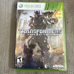 Transformers: Dark of the Moon Xbox 360 Game 2011 Brand New Factory Sealed!